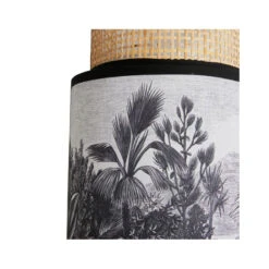 Applique Incurvée Ombrage Rotin Et Tissu Palmier Ostaria 6 Applique Incurvée Ombrage Rotin Et Tissu Palmier Ostaria -Demeyere Le mobilier Boutique applique incurvee ombrage rotin et tissu palmier ostaria 2
