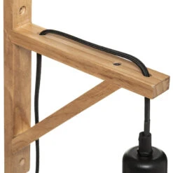 Applique Murale équerre Bois Wild Atmosphera -Demeyere Le mobilier Boutique applique murale equerre bois wild atmosphera 2