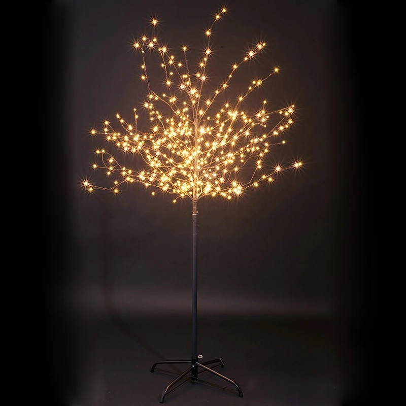 Arbre Cooper Blanc Chaud Lumineux Sur Pied 400 Leds 1 Arbre Cooper Blanc Chaud Lumineux Sur Pied 400 Leds