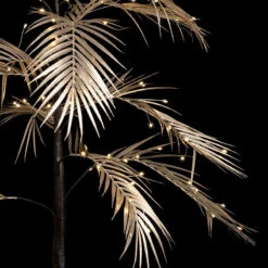 Arbre Palmier 150 Cm Or Lumineux Sur Pied 150 LED -Demeyere Le mobilier Boutique arbre palmier 150 cm or lumineux sur pied 150 led 2