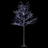Arbre Silver Lumineux Sur Pieds 160 Leds