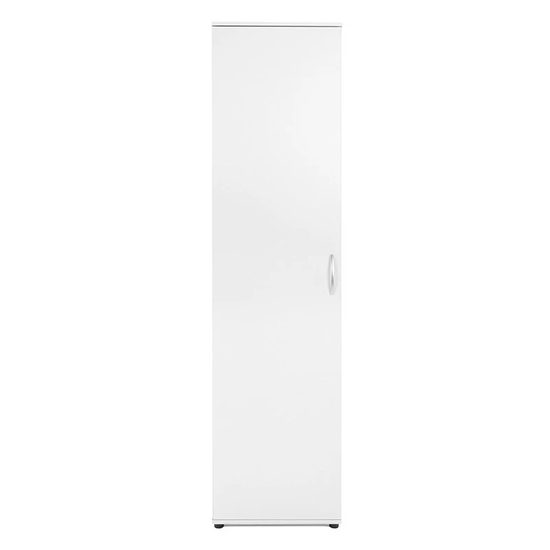 Armoire 1 Porte 6 Niveaux Blanc 4 Armoire 1 Porte 6 Niveaux Blanc – Image 4