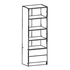 Demeyere Armoire Lingère 2 Portes 2 Tiroirs Laud -Demeyere Le mobilier Boutique armoire lingere 2 portes 2 tiroirs laud 2