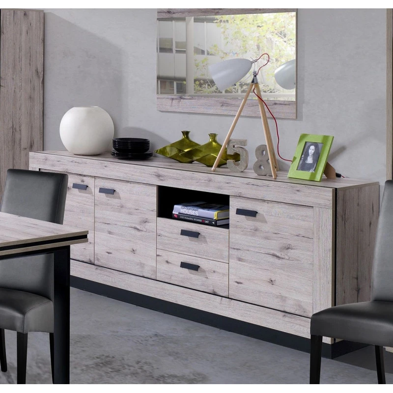 Bahut 3 Portes 2 Tiroirs Marseille 3 Bahut 3 Portes 2 Tiroirs Marseille – Image 3