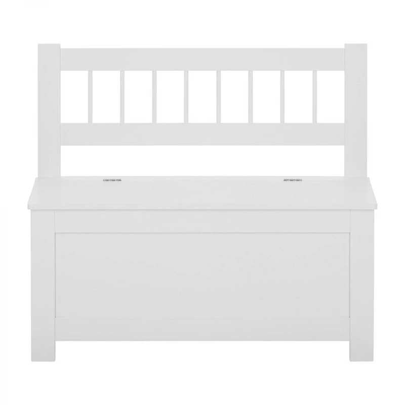 Banc Coffre à Jouets Enfant Blanc Atmosphera 3 Banc Coffre à Jouets Enfant Blanc Atmosphera – Image 3