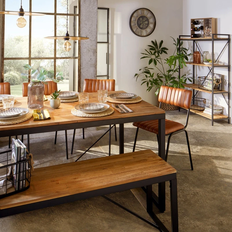 Banc Métal Et Bois Edena Atmosphera 5 Banc Métal Et Bois Edena Atmosphera – Image 5