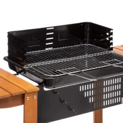 Barbecue à Charbon Neka Azur Bois 53x38 Cm -Demeyere Le mobilier Boutique barbecue a charbon neka azur bois 55 cm 3