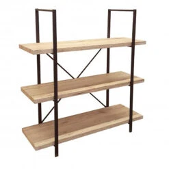 Bibliothèque 3 étagères Chicago -Demeyere Le mobilier Boutique bibliotheque 3 etageres chicago 2