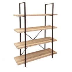 Bibliothèque 4 étagères Chicago -Demeyere Le mobilier Boutique bibliotheque 4 etageres chicago 2