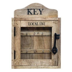 Boite à Clés Key 30x40 Bois Atmosphera -Demeyere Le mobilier Boutique boite a cles 30x40 bois atmosphera 4