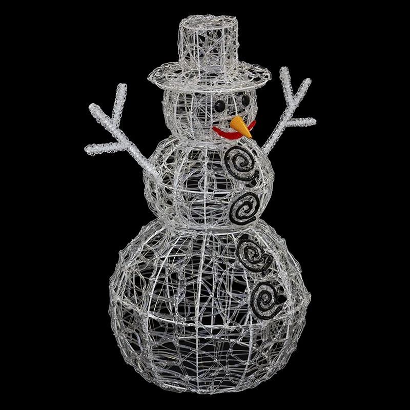 Bonhomme De Neige Lumineux 96 LED 4 Bonhomme De Neige Lumineux 96 LED – Image 4