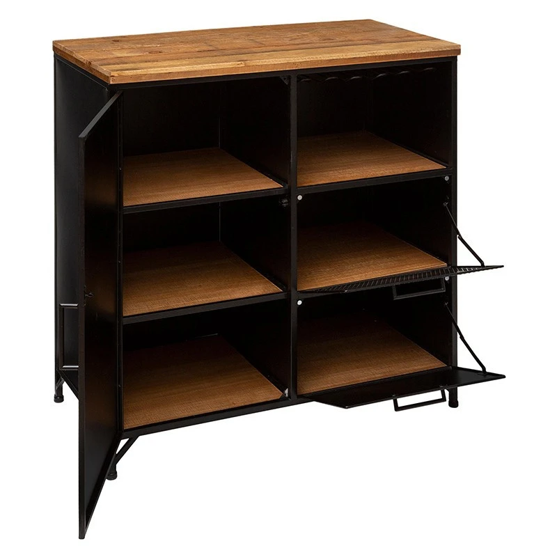 Buffet 1 Porte 3 Niches Cierna Atmosphera 3 Buffet 1 Porte 3 Niches Cierna Atmosphera – Image 3