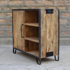 Buffet 1 Porte 3 Niches Manguier 11 Buffet 1 Porte 3 Niches Manguier -Demeyere Le mobilier Boutique buffet 1 porte 4 niches manguier 3