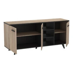 Demeyere Buffet Bas Bruce 3 Portes 3 Niches -Demeyere Le mobilier Boutique buffet bas bruce 3 portes 3 niches 3