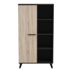 Demeyere Buffet Haut Bruce 1porte 4 Niches -Demeyere Le mobilier Boutique buffet haut bruce 1porte 5 niches 2