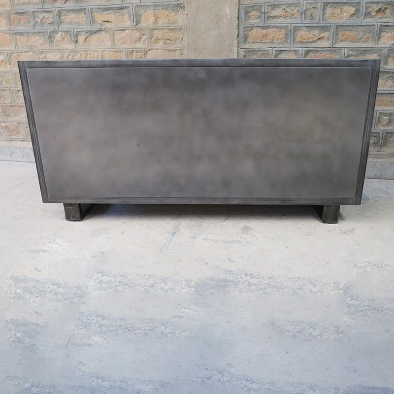 Buffet Métal Et Bois Jodhpur 4 Portes 4 Buffet Métal Et Bois Jodhpur 4 Portes – Image 4