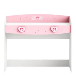 Demeyere Bureau 1 Tiroir Anastasia Rose Et Blanc 5 Demeyere Bureau 1 Tiroir Anastasia Rose Et Blanc -Demeyere Le mobilier Boutique bureau 1 tiroir mulan rose et blanc 2