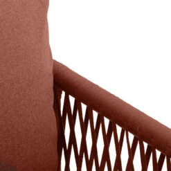 Canapé Extérieur 3 Places Oriengo Brique Hespéride -Demeyere Le mobilier Boutique canape exterieur 3 places oriengo brique hesperide 4