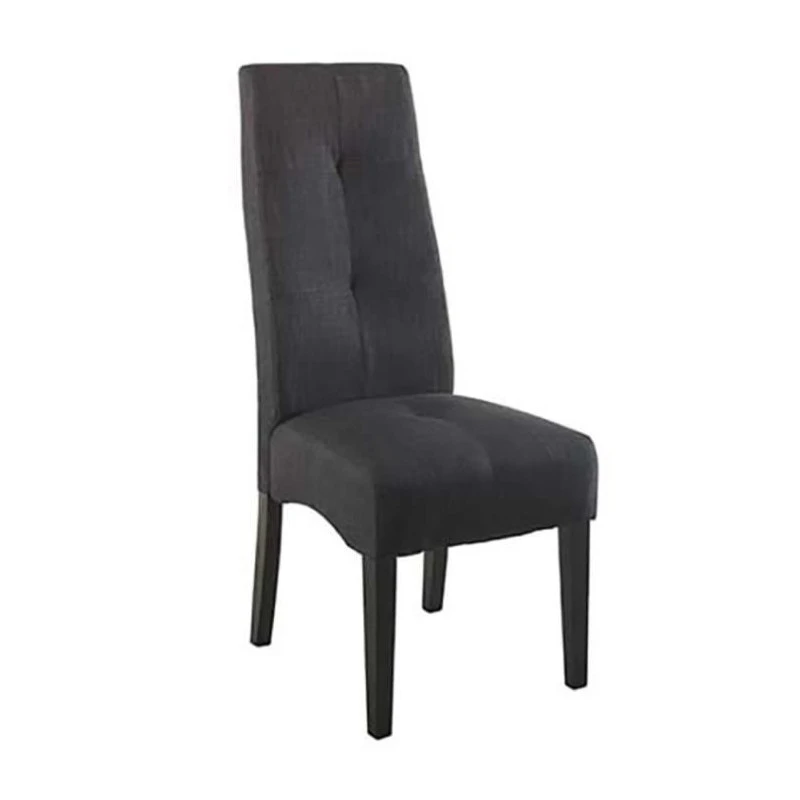 Demeyere Chaise Elite Tissu Gris Foncé 1 Demeyere Chaise Elite Tissu Gris Foncé