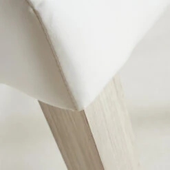 Demeyere Chaise Dossier Haut Blanc PU Guevara -Demeyere Le mobilier Boutique chaise ernesto blanc 1 3