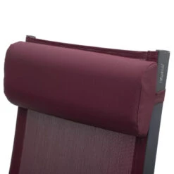 Chaise Longue Decima Hespéride Bordeaux/graphite -Demeyere Le mobilier Boutique chaise long decima hesperide bordeaux 4