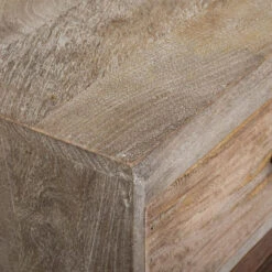 Chevet 3 Tiroirs Unis Koval Atmosphera -Demeyere Le mobilier Boutique chevet 3 tiroirs unis atmosphera 1 2