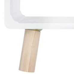 Chevet Break Blanc Lot De 2 Atmosphera -Demeyere Le mobilier Boutique chevet break blanc lot de 2 atmosphera 2