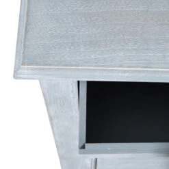 ATMOSPHERA Chiffonnier 4 Tiroirs TASHA Gris -Demeyere Le mobilier Boutique chiffonnier 4 tiroirs tasha gris 2