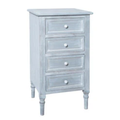 ATMOSPHERA Chiffonnier 4 Tiroirs TASHA Gris