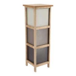 Chiffonnier Petit Modèle 3 Tiroirs Dégradé Taupe -Demeyere Le mobilier Boutique chiffonnier petit modele 3 tiroirs degrade taupe 2