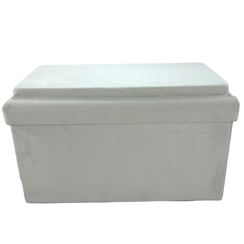 Coffre Blanc Pliable Gris Compatible Briques 4 Coffre Blanc Pliable Gris Compatible Briques – Image 4