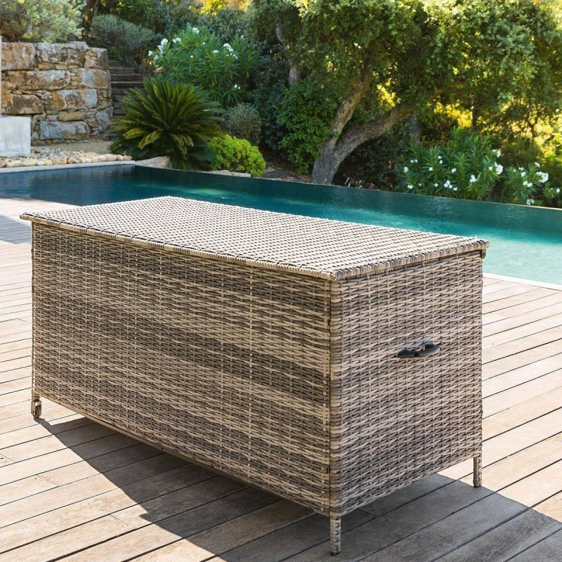 Coffre Extérieur à Poignées Hespéride Bayana Terre D'ombre 1 Coffre Extérieur à Poignées Hespéride Bayana Terre D'ombre