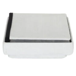 Coffre Pouf Pliable Gris Compatible Briques 12 Coffre Pouf Pliable Gris Compatible Briques -Demeyere Le mobilier Boutique coffre pouf pliable gris compatible briques 4