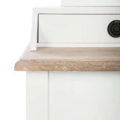 Coiffeuse Blanche 3 Tiroirs Chrysa Atmosphera -Demeyere Le mobilier Boutique coiffeuse blanche 3 tiroirs chrysa atmosphera 2