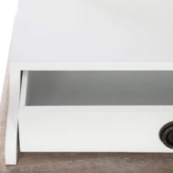 Coiffeuse Blanche 3 Tiroirs Chrysa Atmosphera -Demeyere Le mobilier Boutique coiffeuse blanche 3 tiroirs chrysa atmosphera 3