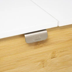 Coiffeuse En Bambou Levia Blanc 5Five -Demeyere Le mobilier Boutique coiffeuse en bambou levia blanc 5five 4