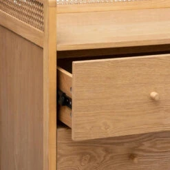 Commode 3 Tiroirs Cannage Arty Atmosphera -Demeyere Le mobilier Boutique commode 3 tiroirs cannage arty atmosphera 5