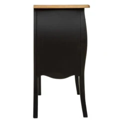 Commode 3 Tiroirs Chrysa Noire Atmosphera -Demeyere Le mobilier Boutique commode 3 tiroirs chrysa noire atmosphera 3
