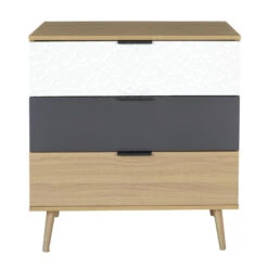 Commode 3 Tiroirs Scandinave Sven -Demeyere Le mobilier Boutique commode 3 tiroirs scandinave sven 3
