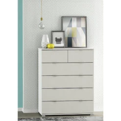 Demeyere Commode 4+2 Tiroirs Blanche Perfect -Demeyere Le mobilier Boutique commode 42 tiroirs blanche perfect 2