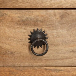 Console 2 Tiroirs Ajmal Bois Massif Manguier Atmosphera -Demeyere Le mobilier Boutique console 2 tiroirs ajmal bois massif manguier atmosphera 2