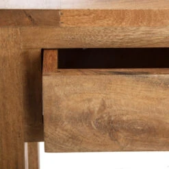 Console 2 Tiroirs Ajmal Bois Massif Manguier Atmosphera -Demeyere Le mobilier Boutique console 2 tiroirs ajmal bois massif manguier atmosphera 3