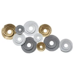 Déco Murale Métal Ronds 110 Cm Atmosphera