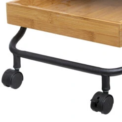 Desserte 3 Niveaux Bambou Et Métal 5Five -Demeyere Le mobilier Boutique desserte 3 niveaux bambou et metal 5five 2