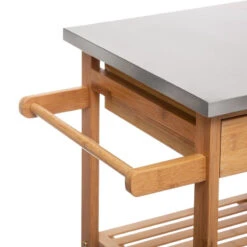 Desserte Bambou 6 Tiroirs Roulettes 76 Cm 5five 7 Desserte Bambou 6 Tiroirs Roulettes 76 Cm 5five -Demeyere Le mobilier Boutique desserte bambou 6 tiroirs roulettes 76 cm 5five 2