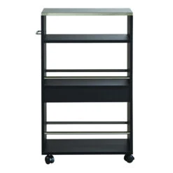 Demeyere Desserte De Cuisine Coffee Noir -Demeyere Le mobilier Boutique desserte cuisine cafe noir 2