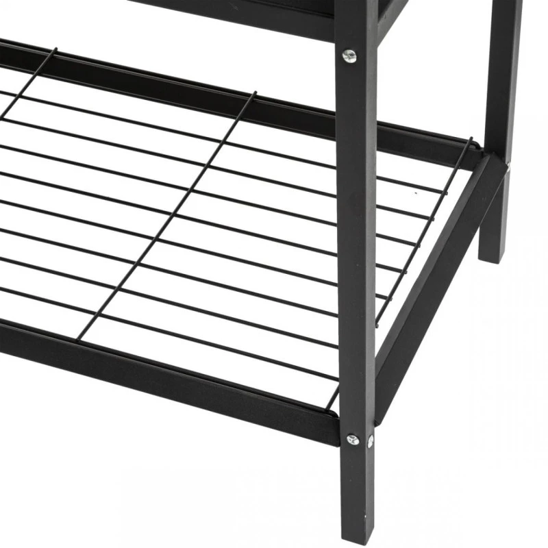 Desserte De Plancha Extérieure Noire Neka 5 Desserte De Plancha Extérieure Noire Neka – Image 5