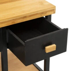 Desserte En Bambou Et Métal Nera 5five -Demeyere Le mobilier Boutique desserte en bambou et metal nera 5five 2