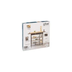 Desserte En Bambou Et Métal Nera 5five -Demeyere Le mobilier Boutique desserte en bambou et metal nera 5five 4