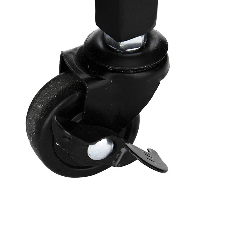 Desserte En Métal Et Verre Noir Noam 5Five 2 Desserte En Métal Et Verre Noir Noam 5Five – Image 2